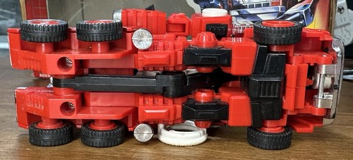Vintage 1985 INFERNO AutoBot W/Box Hasbro G1 Transformers Unused Decal Sheet - Picture 10 of 17