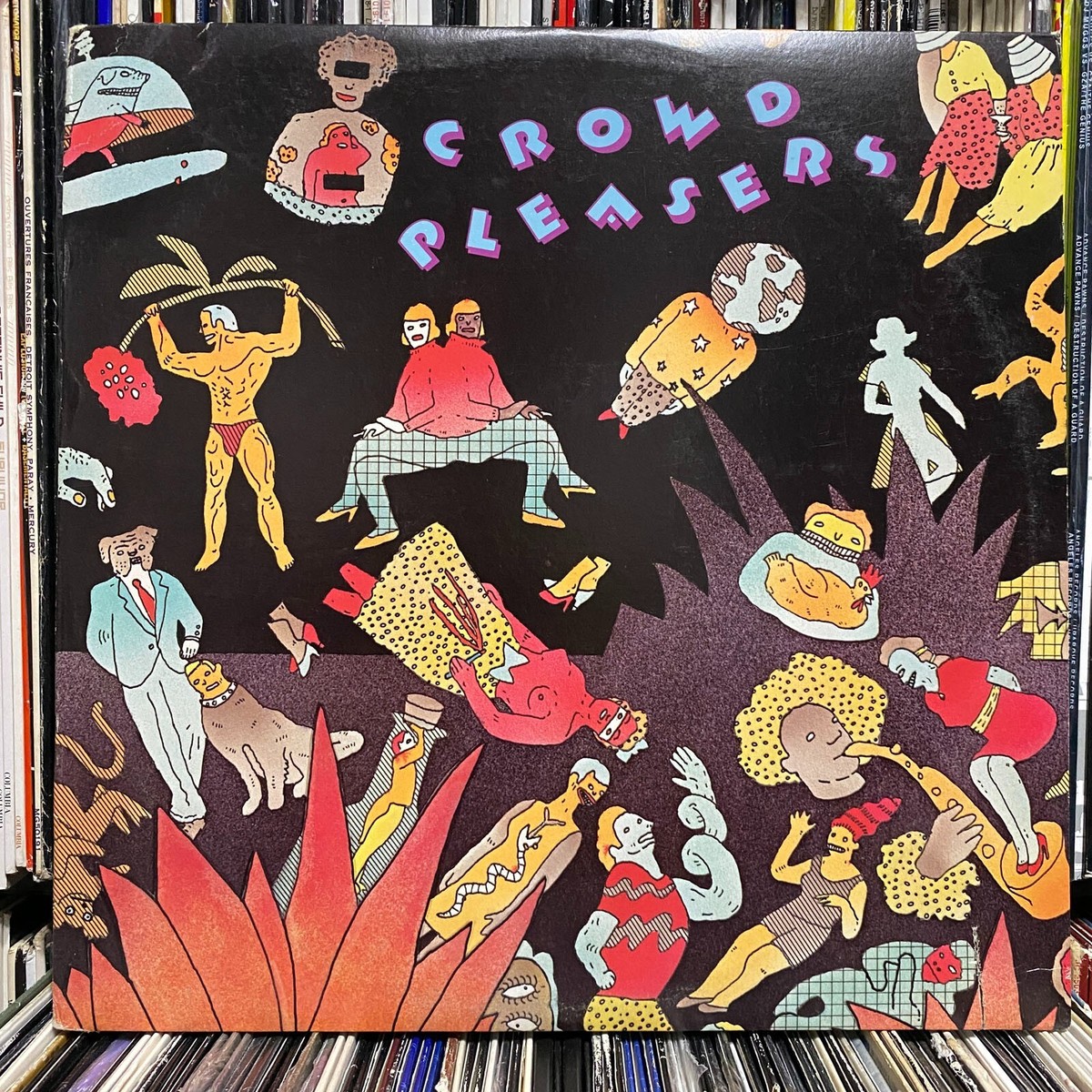 CROWD PLEASERS LP What's Going On カバー収録! CROWD PLEASERS - CROWD PLEASERS (VINYL LP) 1979!! RARE