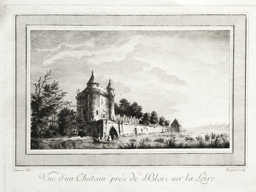 8 gravures 17-18è. VUES DE BLOIS - Picture 6 of 8