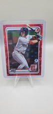 2020 Bowman 1st Edition NOLAN JONES Red #'d 5/5 BCP-95 Rookie RC Indians Rockies