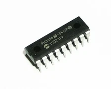 (1) PIC16F628-04 Flash-based Chip 8-bit Microcontroller PIC Microchip  US SELLER