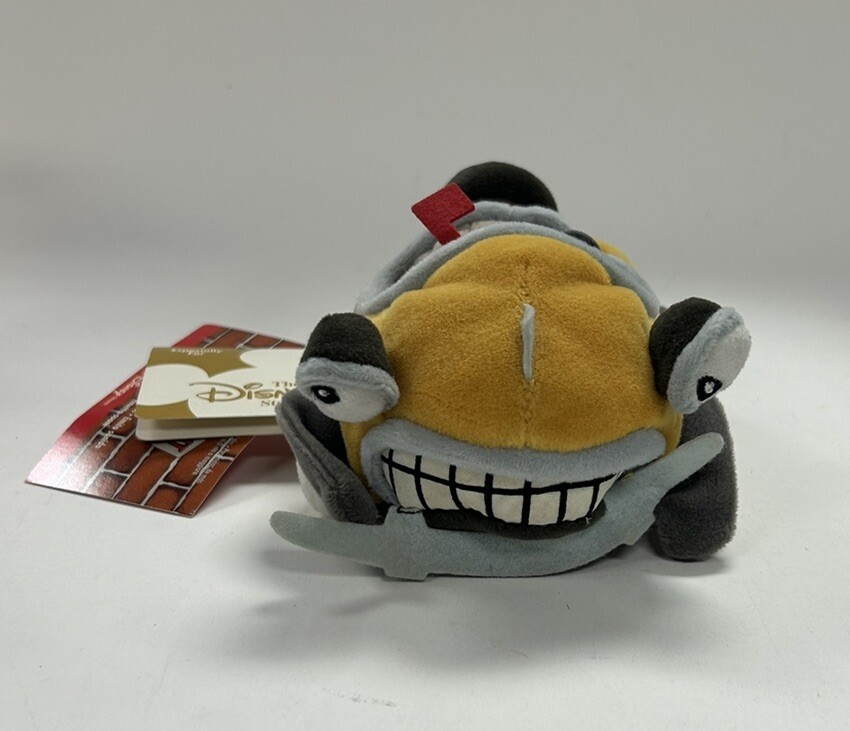 Who Framed Roger Rabbit? BENNY THE CAB Disney Store 6” Plush Beanie No  Sound NWT