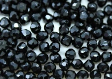 Swarovski 5309/1 - Jet Crystal Beads - 5mm - 25 pieces per pack - Vintage