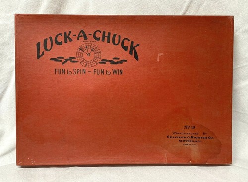 VTG Luck-A-Chuck by Selchow & Righter No. 19 game, Rare Find - Picture 3 of 4