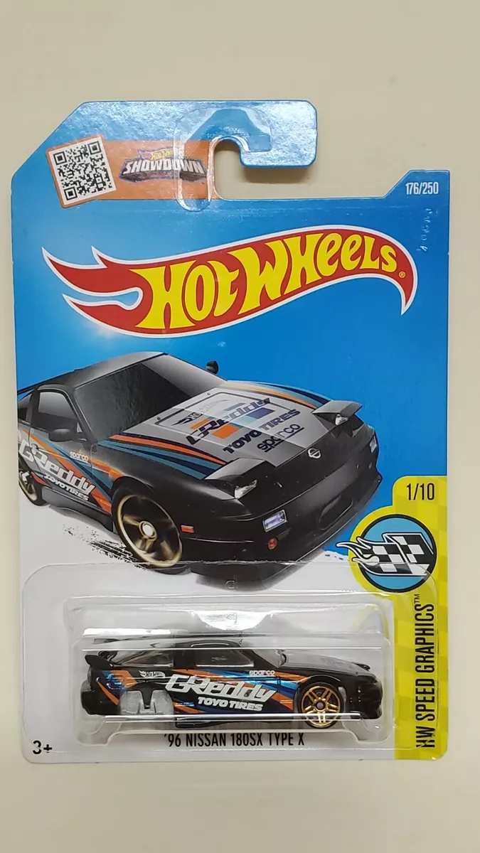 Error No rear wheels 1 64 Hot wheels Nissan 180SX Type X Greddy eBay