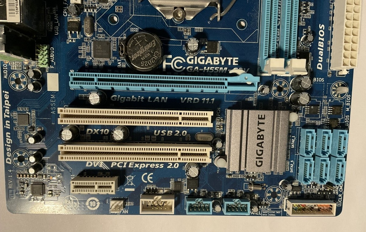 Gigabyte Technology GA-H55M-S2, LGA 1156, Intel Motherboard