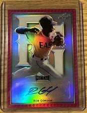 2020 Leaf Metal Perfect Game ROB GORDON Rainbow Pink Autograph #BA-RG1 15/20