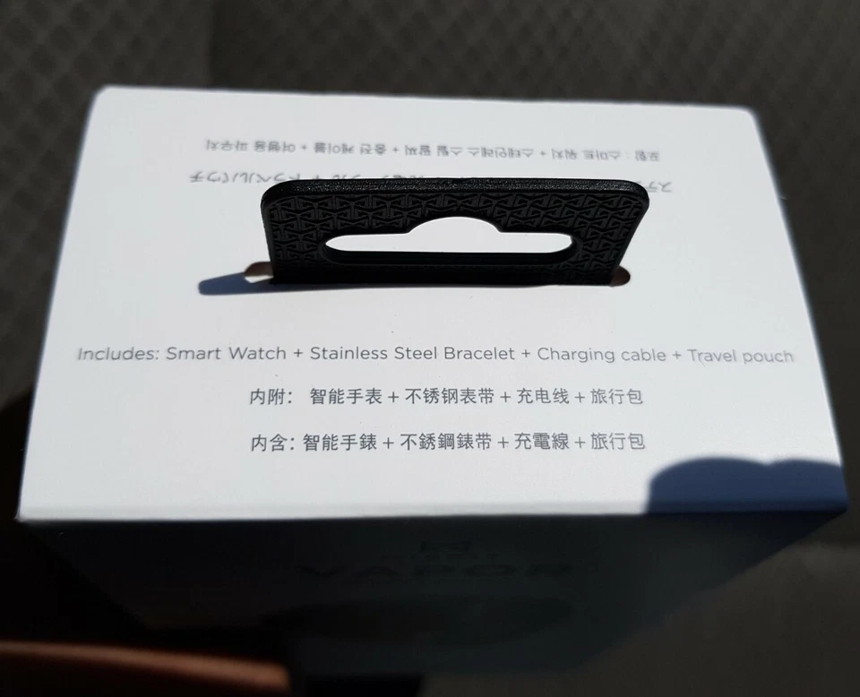 Reloj inteligente Misfit Vapor Actividad + Rastreador de sueño Banda de acero inoxidable Agua 50m Foto 3 de 4