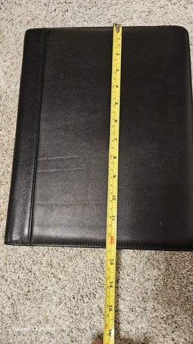 Levenger Fine Leather Tools Portfolio Organizer Black Document Holder - Picture 9 of 10