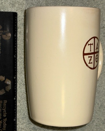 2012 Starbucks Kaffee TAZO Tee Logo großer Becher 11,8 oz cremefarben & braun - Bild 9 von 10