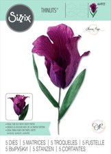 Sizzix Thinlits Fringed Tulip Floral Cutting ...