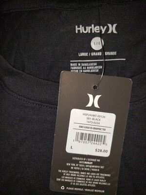 NEW NWT HURLEY Mens Large L T shirt Combine ship Discount | eBay