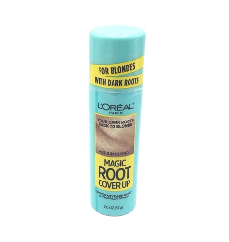L'oreal Root Cover Up for Blondes w/ Dark Roots ~ Medium Blonde 2 Oz NEW SEALED