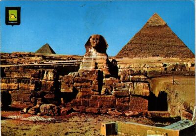 CPM EGYPTE Giza-The Great Sphinx, Kephren and the Mycerinos Pyramids (343837)