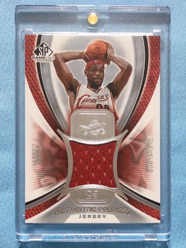 2005 Upper Deck Game Used LeBron James Cleveland Cavaliers Patch From JP #AF-LJ - Picture 13 of 24