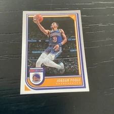 2022-23 Panini NBA Hoops - Blue #226 Jordan Poole
