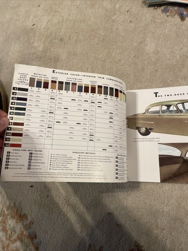 Big 1952 FORD DELUXE 28  PAGES    ORIGINAL BROCHURE   FoMoCo VG Condition - Picture 7 of 9