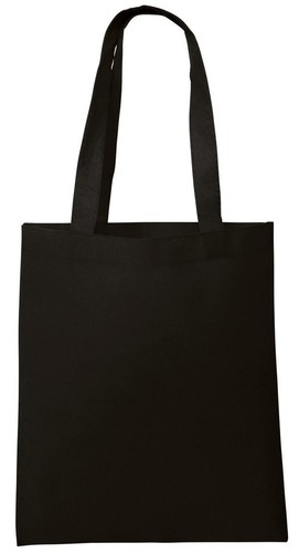 Set of 8 NEW Shopping Bag Folding Reusable Grocery Bags Convenient Tote Black - Picture 2 of 2