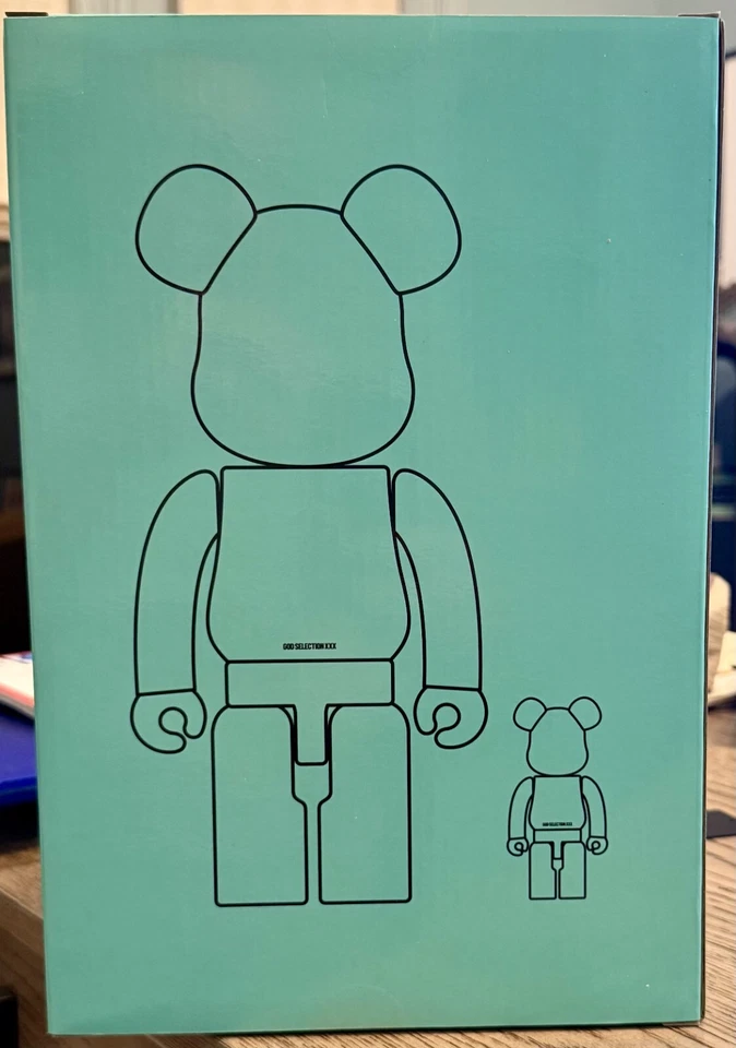 BE@RBRICK 400% y 100% SELECCIÓN DE DIOS XXX 10º Aniversario JUGUETE MEDICOM Bearbrick Foto 3 de 4