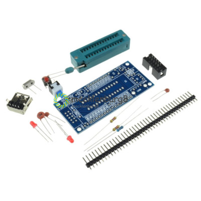 DIY ATmega8 ATmega48 ATMEGA88 Development Board AVR (NO Chip) Kit