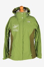 Womens The North Face Windproof Jacket Vintage Camping Green Size L -c2493