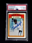 WILLIE MAYS PSA/DNA ORIGINAL 1972 TOPPS SIGNED CARD #50 AUTOGRAPHED AUTO HOF . 
