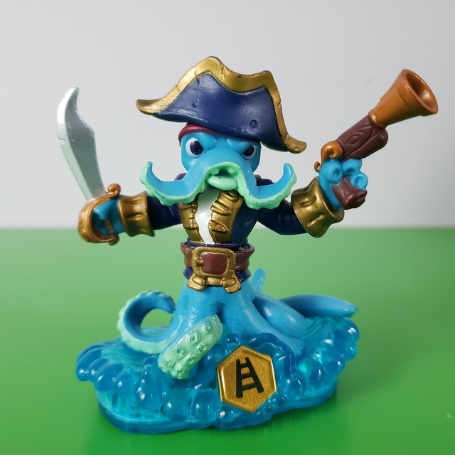 Skylanders SWAP FORCE Character Figure: WASH BUCKLER | swappable (blue base) | eBay