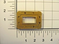 Waveguide WR137 CPRG FLANGE Butt type Socket C-Band 5.85 to 8.20 Ghz <482>