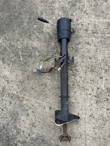 1981-1989 Floor SHIFT DODGE D150-D350 STEERING COLUMN RAMCHARGER w/ KEY & Cruise