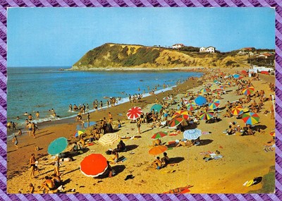 Carte Postale Ancienne Saint Jean De Luz, La Plage D'Erromardie - Occasion