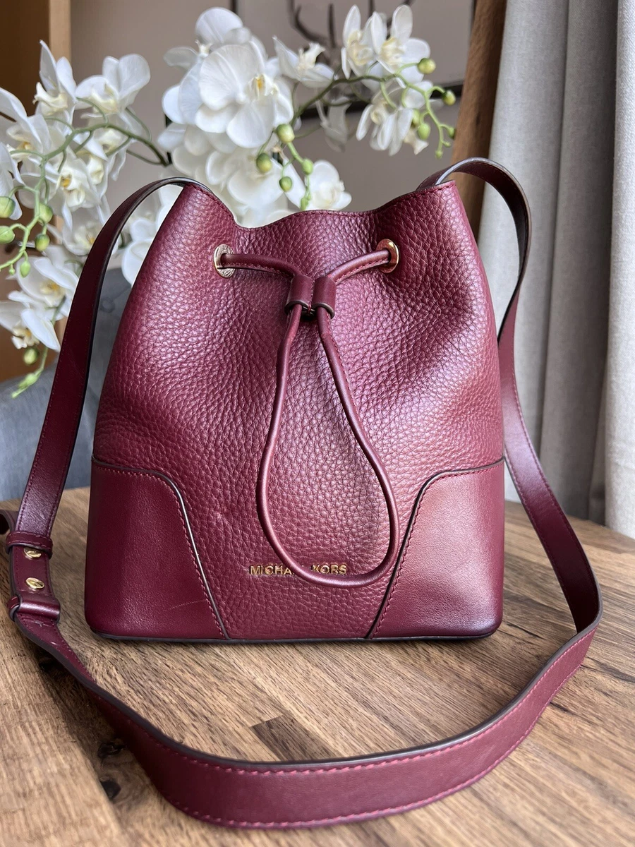 Oxblood michael hotsell kors bag