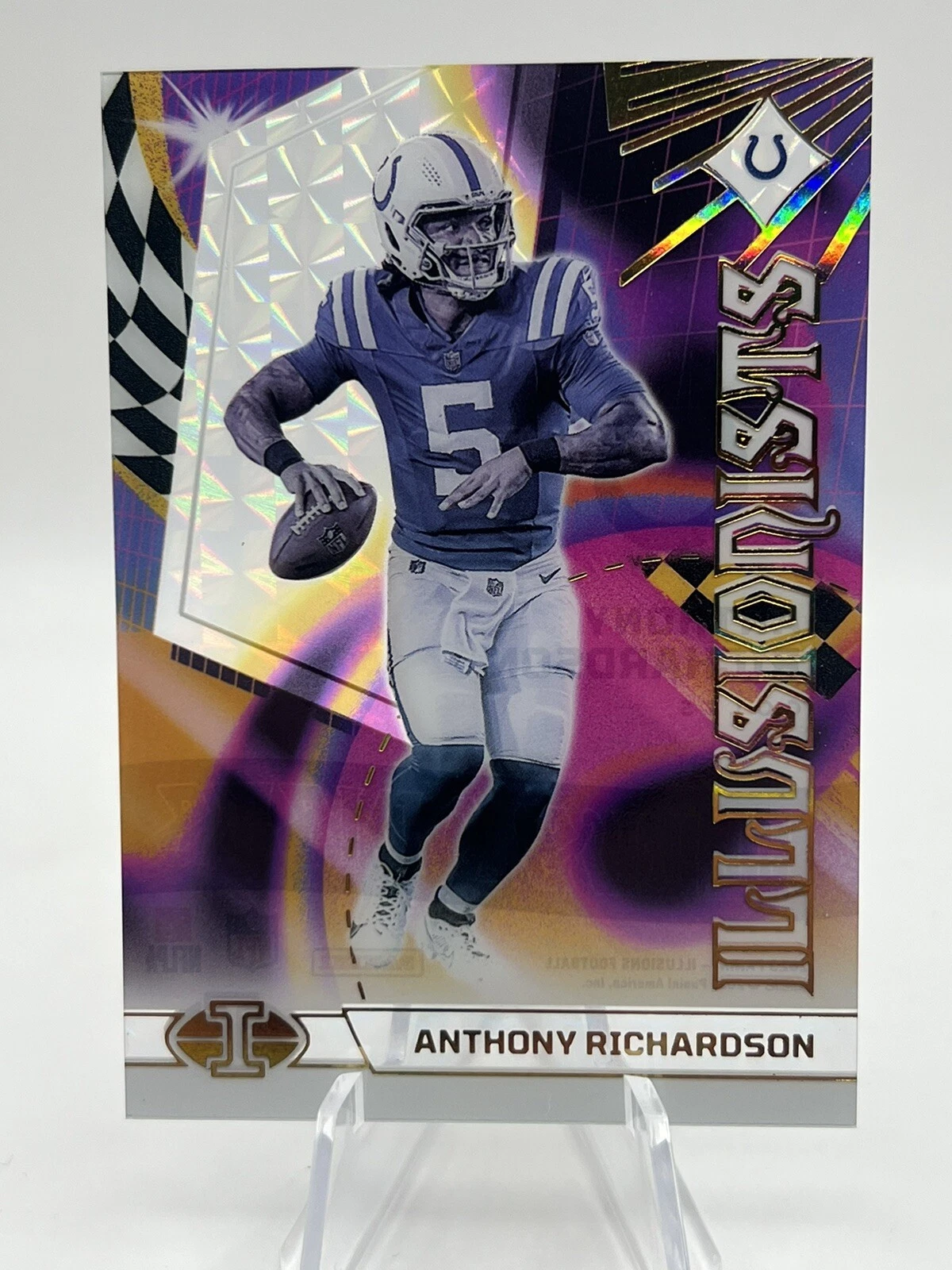 2023 Panini Illusions ANTHONY RICHARDSON Illusionists Mosaic SP RC