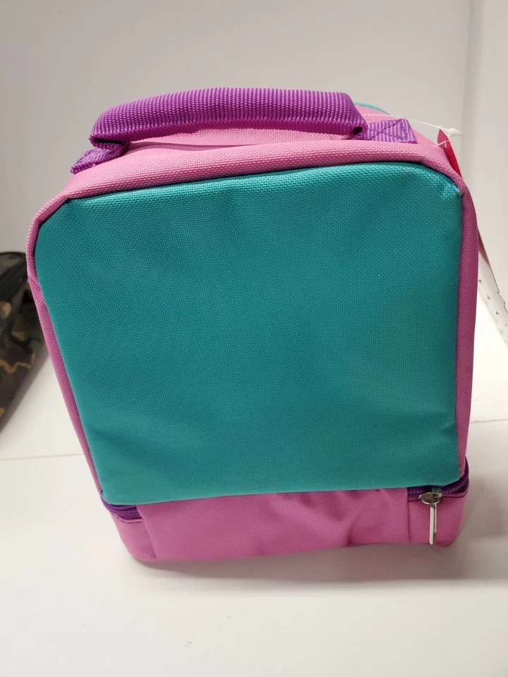 NUEVA Bolsa de Almuerzo Shopkins Aislada Doble Compartimento "Bring on the Sprinkles" Foto 2 de 4