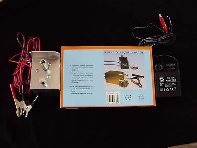 CYPRUS BBQ BBQ Grill Motor AC/DC 240V Profi Neu ** 2 Jahre Garantie **