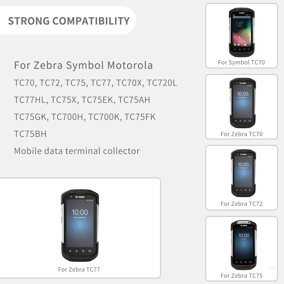 Nuovo Cinturino Da Polso Per Motorola Zebra Symbol TC70 - Foto 12