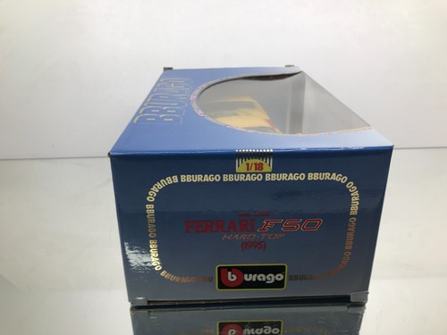 BBURAGO 3362 FERRARI F50 HARDTOP - 50 YEAR -very rare 1:18 - HIGH QUALITY IN BOX - Bild 2 von 13