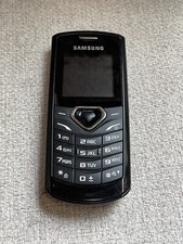 VINTAGE SAMSUNG GT-E1170 BLACK CELL PHONE VERY RARE CELLULAR PHONE WORKS CLEAN