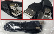 NEW 6' Ft USB Type A to B Data Serial Adapter Cable Scanner Camera Printer Cord