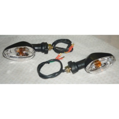 NEW WINKERS - PAIR - TRANSPARENT TYPE -- JAWA 350 (632,638,639,640) + JAWA 660