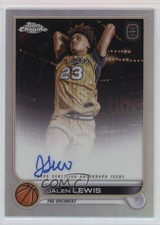 2022-23 Topps Chrome OTE Overtime Elite Jalen Lewis #CA-JL1 Auto 0co5