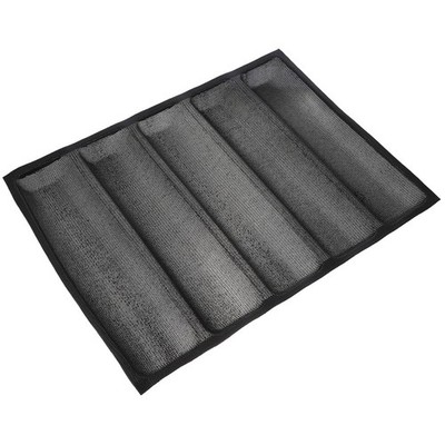  Silikon Atmungsaktives Antihaft-Hot-Dog-Brotform-Backgerät Gadget-Backzubehör