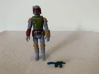Vintage Star Wars BOBA FETT action figure With Blaster/gun Hong Kong 1979