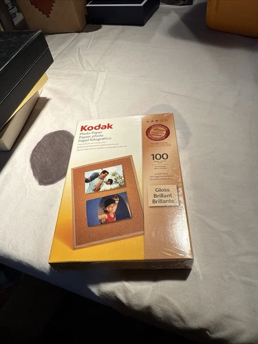 KODAK Inkjet Photo Paper Gloss 4" x 6" 100 Count Brand New Sealed