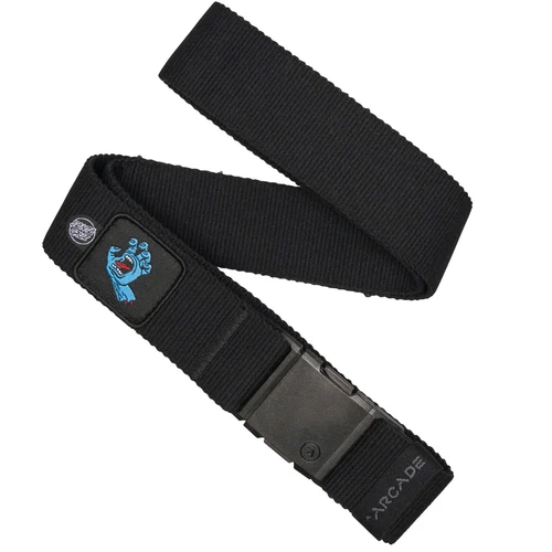 Arcade Santa Cruz Screaming Hand A2 Stretch Belt in Black - One Size