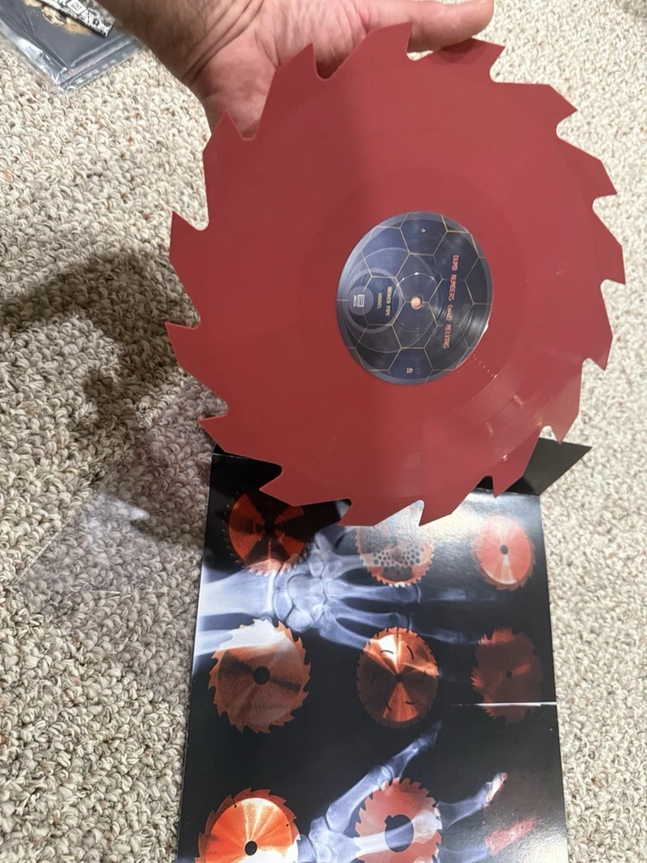 Melvins & Dumb Numbers Broken Pipe EP 12" OXBLOOD SAWBLADE VINYL 688/700 Foto 2 de 3