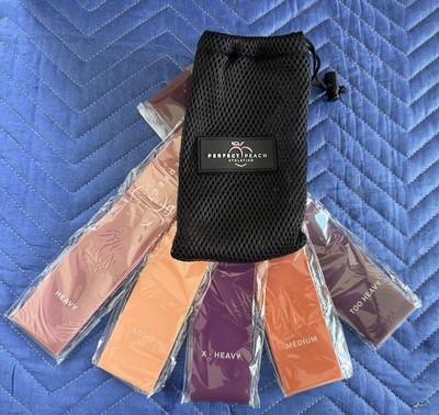 Perfect Peach Resistance Bands ~ 5 Different Levels ~ Glutes, Hams, Quads 