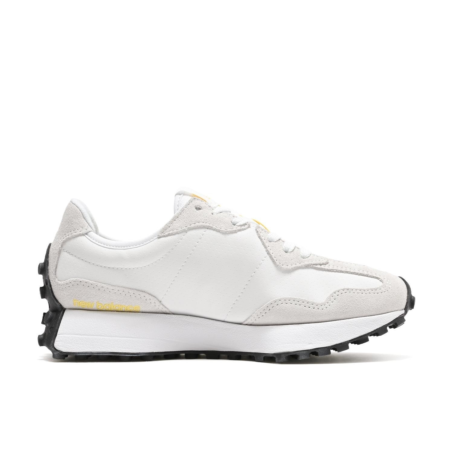 New Balance WMNS 327 White Yellow Width B W3276F7 Women's Size image 3
