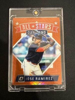  2018 Donruss Optic Orange #169 Jose Ramirez /199