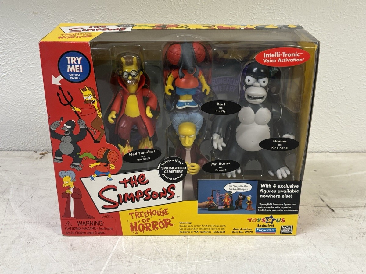 Playmates Toys Springfield Cemetery - Treehouse of Horror
