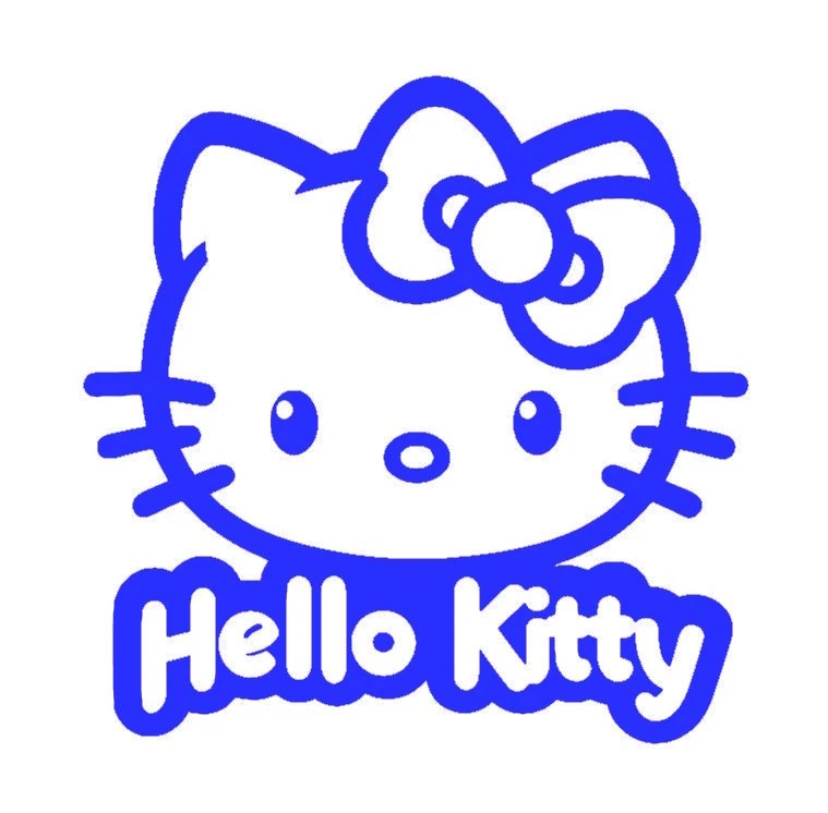 Hello Kitty Face decal - Image 3 of 4
